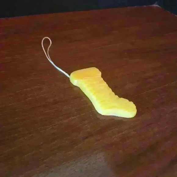 Handmade Beeswax Ornaments -  Stocklings - Set of 2 - Picture 2 of 4